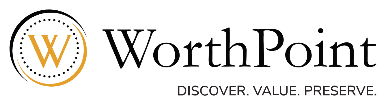 WorthPoint antiques and collectibles research database logo
